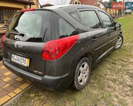 Серый Пежо 207, объемом двигателя 1.4 л и пробегом 120 тыс. км за 5700 $, фото 2 на Automoto.ua