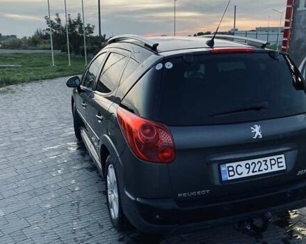 Серый Пежо 207, объемом двигателя 1.6 л и пробегом 206 тыс. км за 3999 $, фото 1 на Automoto.ua