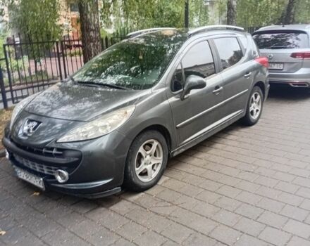 Сірий Пежо 207, об'ємом двигуна 1.6 л та пробігом 220 тис. км за 3900 $, фото 1 на Automoto.ua