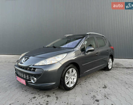 Сірий Пежо 207, об'ємом двигуна 1.6 л та пробігом 190 тис. км за 5200 $, фото 1 на Automoto.ua