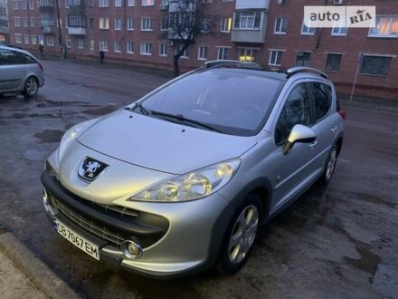 Сірий Пежо 207, об'ємом двигуна 1.6 л та пробігом 235 тис. км за 4850 $, фото 1 на Automoto.ua