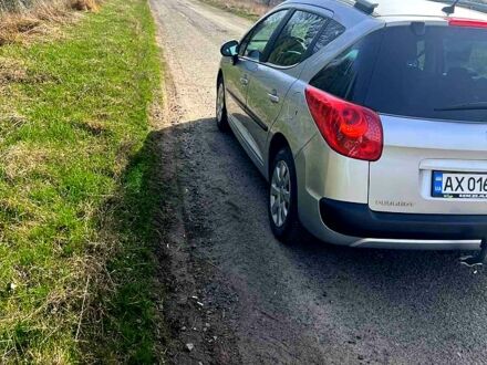 Сірий Пежо 207, об'ємом двигуна 1.6 л та пробігом 208 тис. км за 4200 $, фото 1 на Automoto.ua