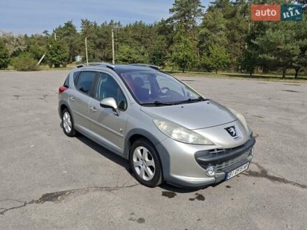 Серый Пежо 207, объемом двигателя 1.6 л и пробегом 200 тыс. км за 5000 $, фото 1 на Automoto.ua