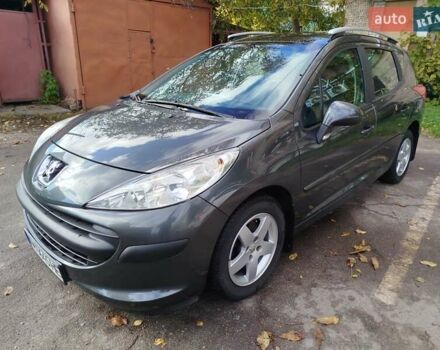 Сірий Пежо 207, об'ємом двигуна 1.4 л та пробігом 250 тис. км за 2999 $, фото 1 на Automoto.ua