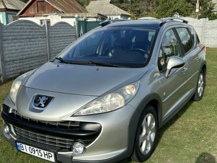 Серый Пежо 207, объемом двигателя 1.6 л и пробегом 168 тыс. км за 5600 $, фото 1 на Automoto.ua