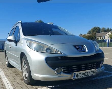 Сірий Пежо 207, об'ємом двигуна 1.4 л та пробігом 232 тис. км за 3800 $, фото 1 на Automoto.ua