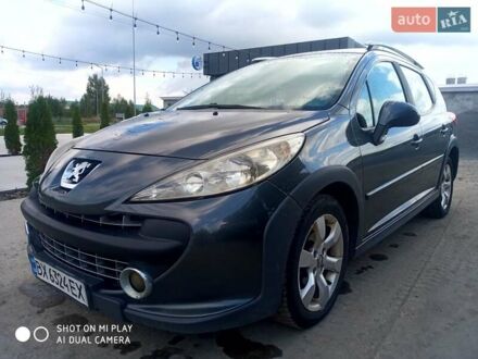 Серый Пежо 207, объемом двигателя 1.56 л и пробегом 327 тыс. км за 4550 $, фото 1 на Automoto.ua