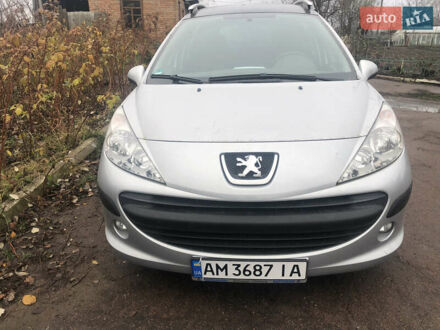 Сірий Пежо 207, об'ємом двигуна 1.4 л та пробігом 218 тис. км за 4500 $, фото 1 на Automoto.ua