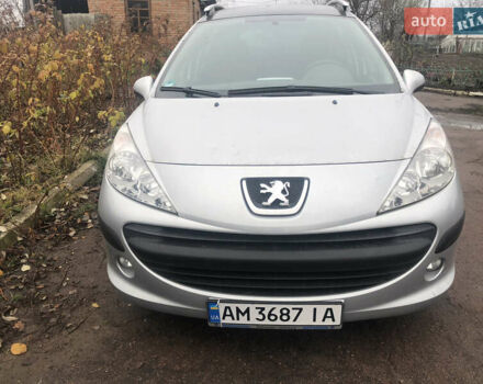 Серый Пежо 207, объемом двигателя 1.4 л и пробегом 218 тыс. км за 4500 $, фото 1 на Automoto.ua