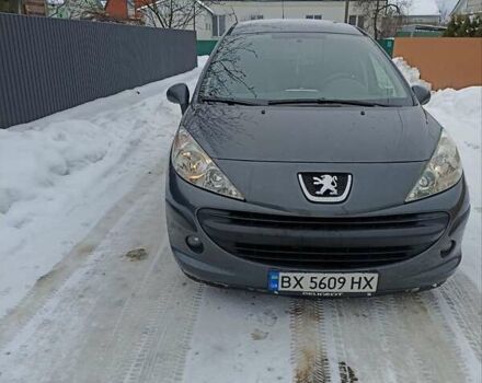 Серый Пежо 207, объемом двигателя 1.4 л и пробегом 170 тыс. км за 5000 $, фото 1 на Automoto.ua