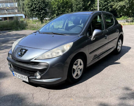 Серый Пежо 207, объемом двигателя 1.4 л и пробегом 125 тыс. км за 4600 $, фото 1 на Automoto.ua