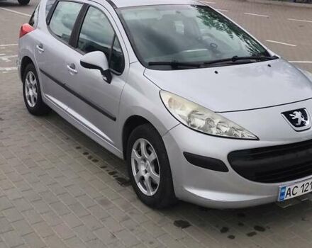 Сірий Пежо 207, об'ємом двигуна 1.6 л та пробігом 236 тис. км за 4900 $, фото 1 на Automoto.ua
