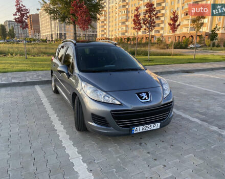 Серый Пежо 207, объемом двигателя 1.56 л и пробегом 290 тыс. км за 5500 $, фото 1 на Automoto.ua