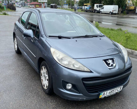 Серый Пежо 207, объемом двигателя 1.36 л и пробегом 130 тыс. км за 5300 $, фото 1 на Automoto.ua