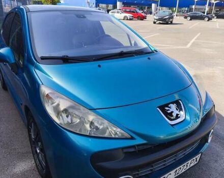 Синій Пежо 207, об'ємом двигуна 1.56 л та пробігом 289 тис. км за 4500 $, фото 1 на Automoto.ua