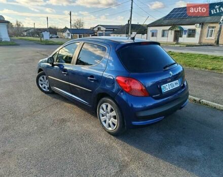Синий Пежо 207, объемом двигателя 1.4 л и пробегом 196 тыс. км за 3999 $, фото 5 на Automoto.ua