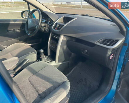 Синий Пежо 207, объемом двигателя 1.56 л и пробегом 198 тыс. км за 4700 $, фото 10 на Automoto.ua