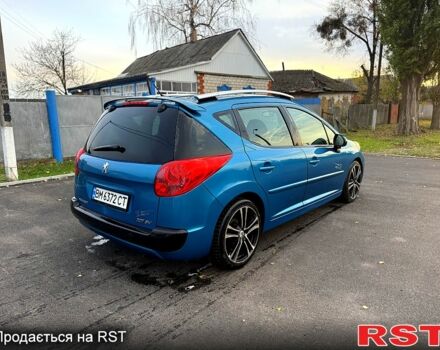 Синій Пежо 207, об'ємом двигуна 1.6 л та пробігом 125 тис. км за 4850 $, фото 4 на Automoto.ua