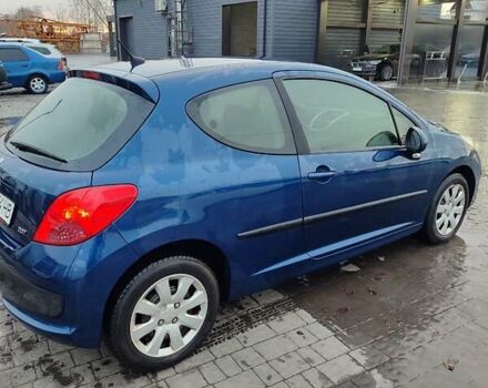 Синий Пежо 207, объемом двигателя 1.36 л и пробегом 166 тыс. км за 4500 $, фото 4 на Automoto.ua