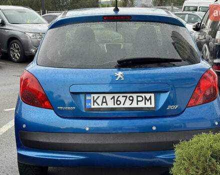Синий Пежо 207, объемом двигателя 1.6 л и пробегом 137 тыс. км за 5500 $, фото 5 на Automoto.ua