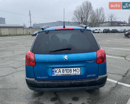 Синий Пежо 207, объемом двигателя 1.6 л и пробегом 104 тыс. км за 5250 $, фото 7 на Automoto.ua