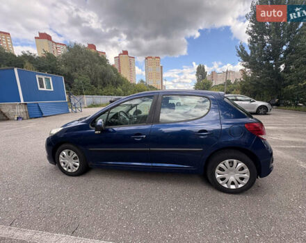 Синий Пежо 207, объемом двигателя 1.36 л и пробегом 203 тыс. км за 3900 $, фото 6 на Automoto.ua