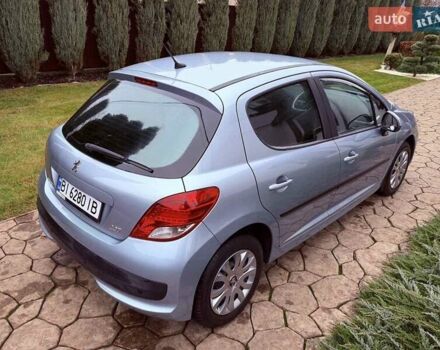 Синий Пежо 207, объемом двигателя 1.6 л и пробегом 115 тыс. км за 6700 $, фото 21 на Automoto.ua