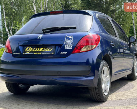 Пежо 207 2010 в Львове на Automoto.ua Синий Пежо 207, объемом двигателя 1.36 л и пробегом 117 тыс. км за 4300 $, фото 6 на Automoto.ua
