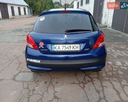 Синий Пежо 207, объемом двигателя 1.4 л и пробегом 147 тыс. км за 5500 $, фото 1 на Automoto.ua