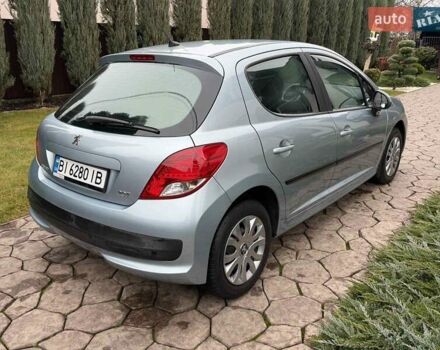 Синий Пежо 207, объемом двигателя 1.6 л и пробегом 115 тыс. км за 6700 $, фото 4 на Automoto.ua