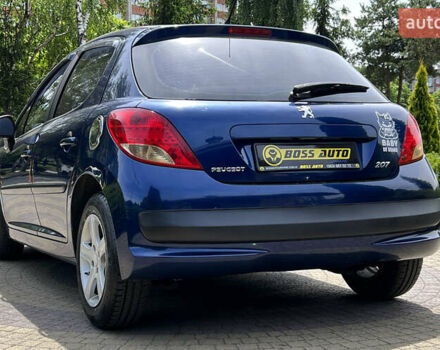 Пежо 207 2010 в Львове на Automoto.ua Синий Пежо 207, объемом двигателя 1.36 л и пробегом 117 тыс. км за 4300 $, фото 4 на Automoto.ua