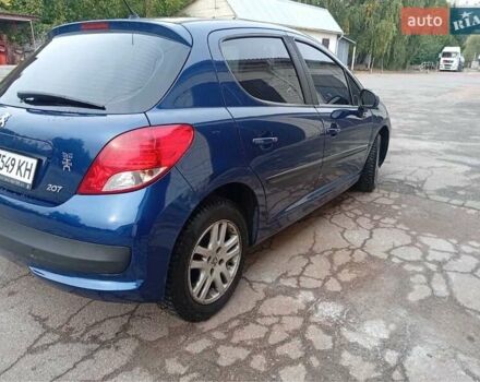 Синий Пежо 207, объемом двигателя 1.4 л и пробегом 147 тыс. км за 5500 $, фото 2 на Automoto.ua