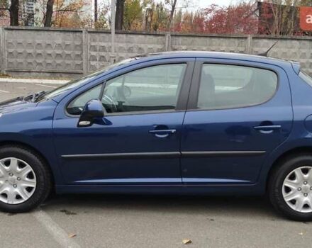 Пежо 207 2010 в Киеве на Automoto.ua Синий Пежо 207, объемом двигателя 1.36 л и пробегом 76 тыс. км за 6998 $, фото 12 на Automoto.ua