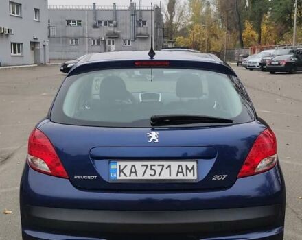 Пежо 207 2010 в Киеве на Automoto.ua Синий Пежо 207, объемом двигателя 1.36 л и пробегом 76 тыс. км за 6998 $, фото 13 на Automoto.ua