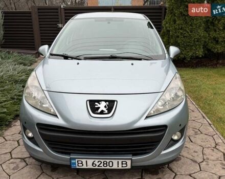 Синий Пежо 207, объемом двигателя 1.6 л и пробегом 115 тыс. км за 6700 $, фото 1 на Automoto.ua