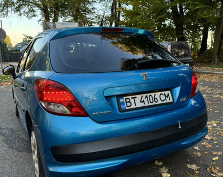 Синий Пежо 207, объемом двигателя 1.36 л и пробегом 153 тыс. км за 5200 $, фото 38 на Automoto.ua