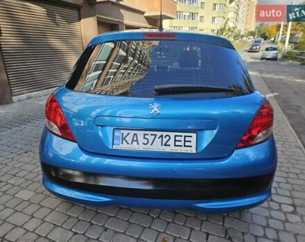 Синий Пежо 207, объемом двигателя 1.36 л и пробегом 215 тыс. км за 4600 $, фото 12 на Automoto.ua