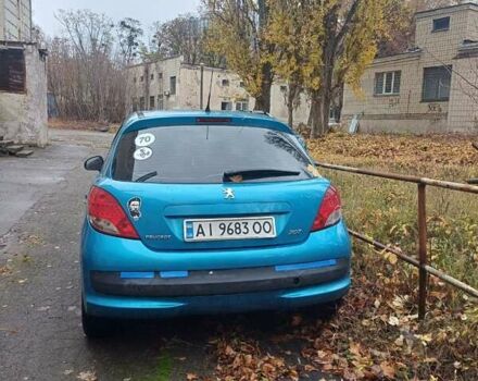 Синий Пежо 207, объемом двигателя 1.36 л и пробегом 193 тыс. км за 4500 $, фото 3 на Automoto.ua