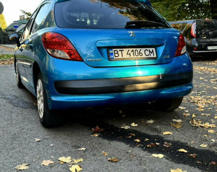 Синий Пежо 207, объемом двигателя 1.36 л и пробегом 153 тыс. км за 5200 $, фото 8 на Automoto.ua
