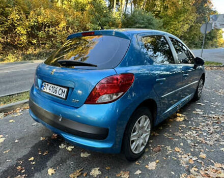 Синий Пежо 207, объемом двигателя 1.36 л и пробегом 153 тыс. км за 5200 $, фото 12 на Automoto.ua