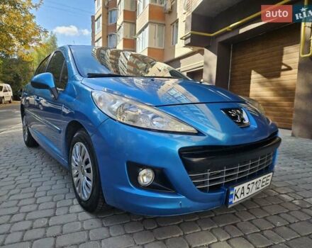 Синий Пежо 207, объемом двигателя 1.36 л и пробегом 215 тыс. км за 4500 $, фото 2 на Automoto.ua