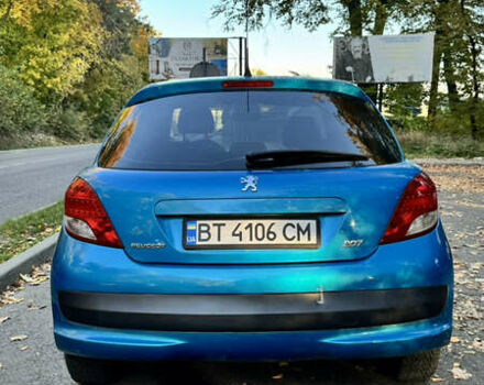 Синий Пежо 207, объемом двигателя 1.36 л и пробегом 153 тыс. км за 5200 $, фото 43 на Automoto.ua