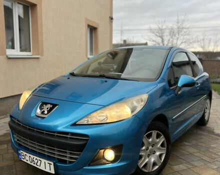 Синий Пежо 207, объемом двигателя 1.36 л и пробегом 95 тыс. км за 5199 $, фото 1 на Automoto.ua