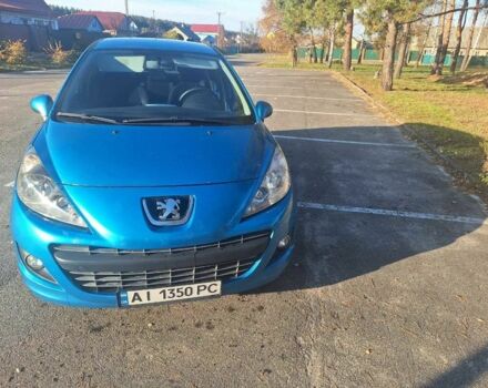 Синий Пежо 207, объемом двигателя 1.4 л и пробегом 260 тыс. км за 4500 $, фото 1 на Automoto.ua