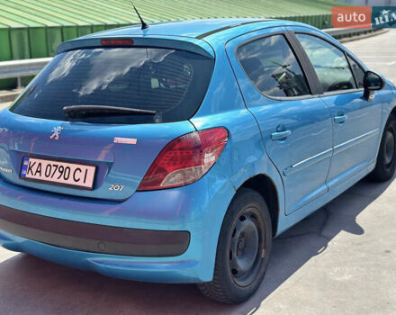 Синий Пежо 207, объемом двигателя 1.36 л и пробегом 296 тыс. км за 3500 $, фото 4 на Automoto.ua