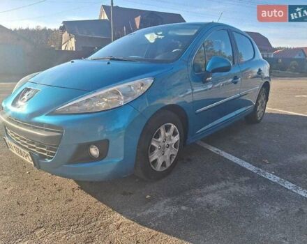 Синий Пежо 207, объемом двигателя 1.4 л и пробегом 260 тыс. км за 4500 $, фото 1 на Automoto.ua