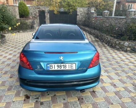 Пежо 207 2007 в Полтаве на Automoto.ua Синий Пежо 207, объемом двигателя 1.6 л и пробегом 200 тыс. км за 5500 $, фото 10 на Automoto.ua