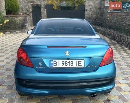 Пежо 207 2007 в Полтаве на Automoto.ua Синий Пежо 207, объемом двигателя 1.6 л и пробегом 200 тыс. км за 5500 $, фото 8 на Automoto.ua