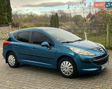 Пежо 207 2007 в Надворной на Automoto.ua Синий Пежо 207, объемом двигателя 1.56 л и пробегом 193 тыс. км за 3900 $, фото 13 на Automoto.ua