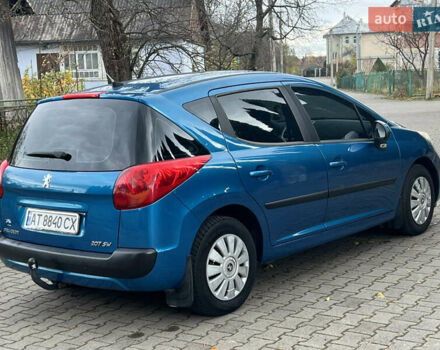 Пежо 207 2007 в Надворной на Automoto.ua Синий Пежо 207, объемом двигателя 1.56 л и пробегом 193 тыс. км за 3900 $, фото 16 на Automoto.ua